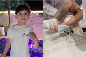 A cirurgia de amputação do pé foi marcada para a próxima semana