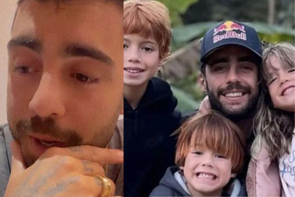 Pedro Scooby com Dom, Liz e Bem