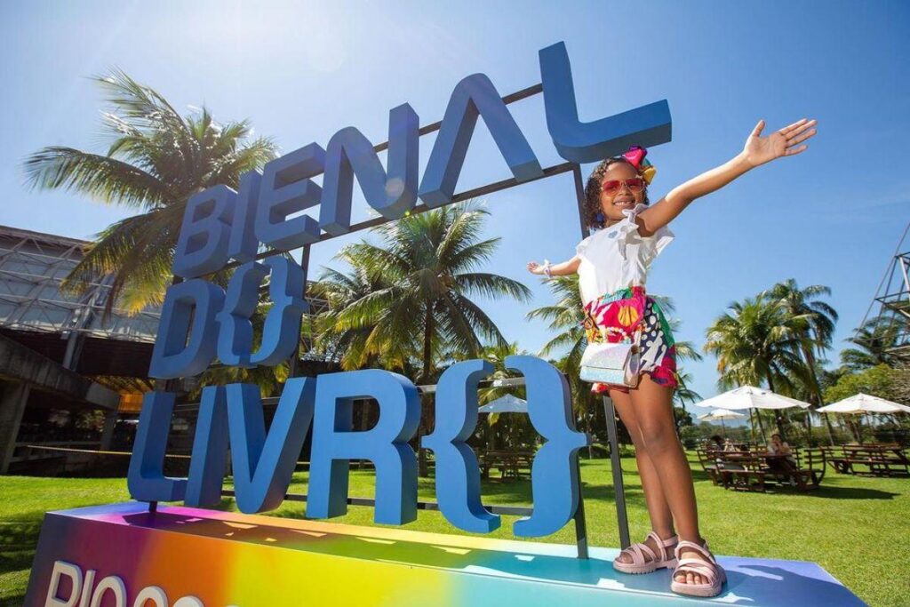 As crianças tiveram o hábito da leitura incentivado durante os 10 dias de evento