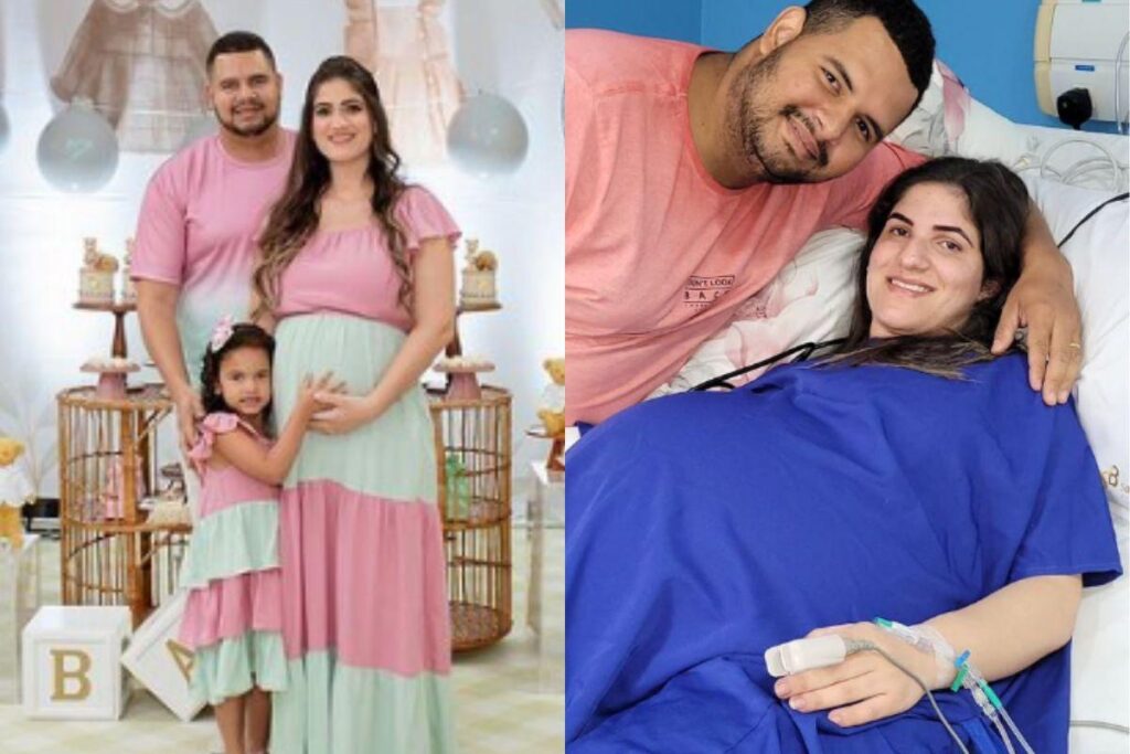 Mãe de sêxtuplos recebe alta em hospital