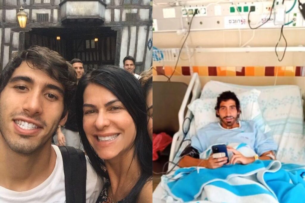 Rafael, Ranani e Rafaela estavam juntos no Universo Paralello Israel, festival de música eletrônica que aconteceu próximo à Faixa de Gaza