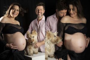 Aurora nasceu no dia 07 de outubro na maternidade Pro Matre, em São Paulo