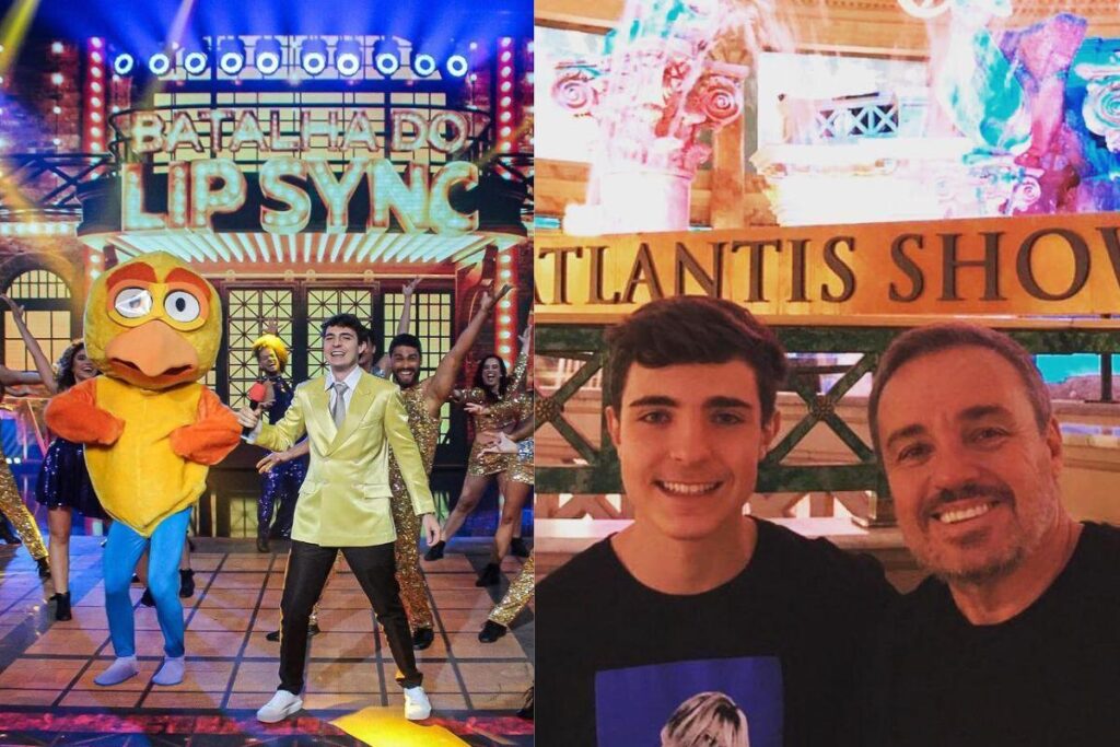 Filho de Gugu faz homenagem para pai em programa