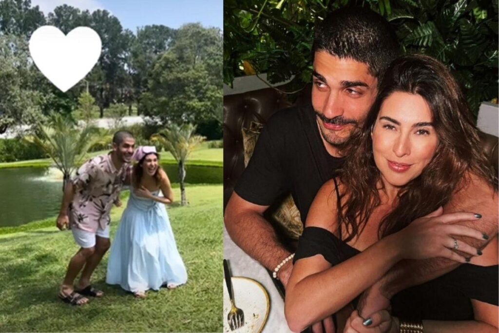 Fernanda Paes Leme fez um chá revelação intimista