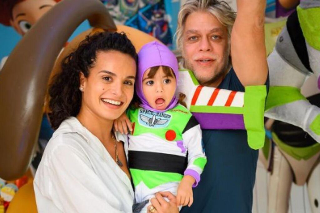 Fabio Assunção, Ana Verena e a filha Alana