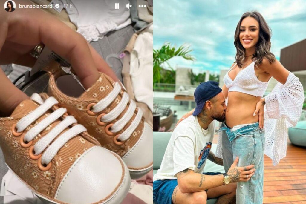 Mavie, filha de Neymar e Bruna Biancardi, nasceu no dia 6 de outubro