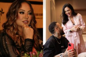 Mavie, filha de Neymar e Bruna Biancardi, nasceu no dia 6 de outubro