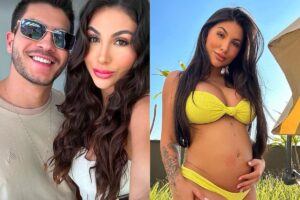 O casal anunciou o sexo do bebê que está esperando