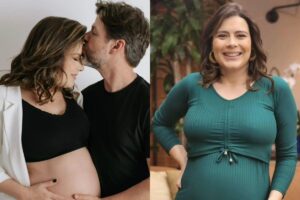 A filha de Michelle Loreto e Alexandre Mattoso, Aurora, nasceu no sábado, 07 de outubro, na maternidade Pro Matre, na capital de São Paulo