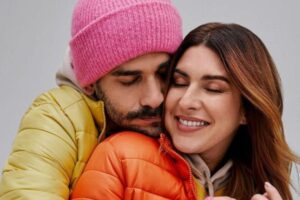 Fernanda Paes Leme e Victor Sampaio estão namorando desde janeiro de 2021, e noivos desde maio de 2022