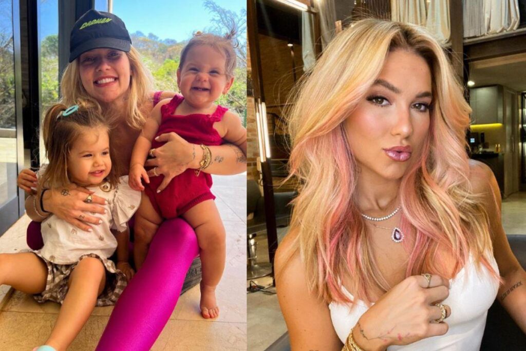 Virginia faz teste de gravidez