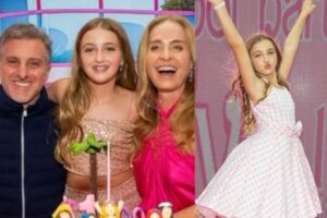 Eva ganhou uma festa luxuosa da Barbie