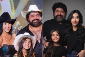 Fabiano e Gabriela Menotti são pais de Juju de dez anos de idade