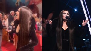 Enquanto cantava "When We Were Young", Adele encontra médico que fez parto do seu filho