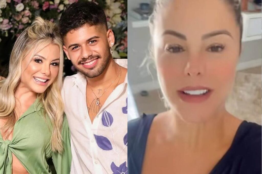 Poliana tem um único filho com Leonardo, o cantor Zé Felipe marido de Virginia