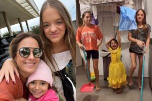 Ticiane Pinheiro, Cesar Tralli e as filhas