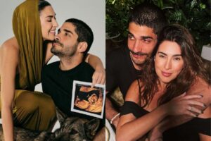 A atriz compartilhou a notícia nas redes sociais