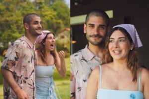 Fernanda Paes Leme e o noivo anunciaram o sexo do bebê