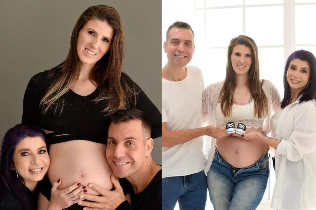 Nasce bebê do trisal do RS