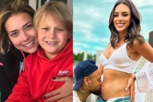 Carol Dantas é mãe de Davi Lucca, primeiro filho de Neymar, que agora tem uma irmã, filha de Bruna Biancardi