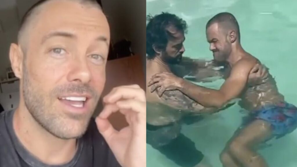 Kayky Brito na fisioterapia