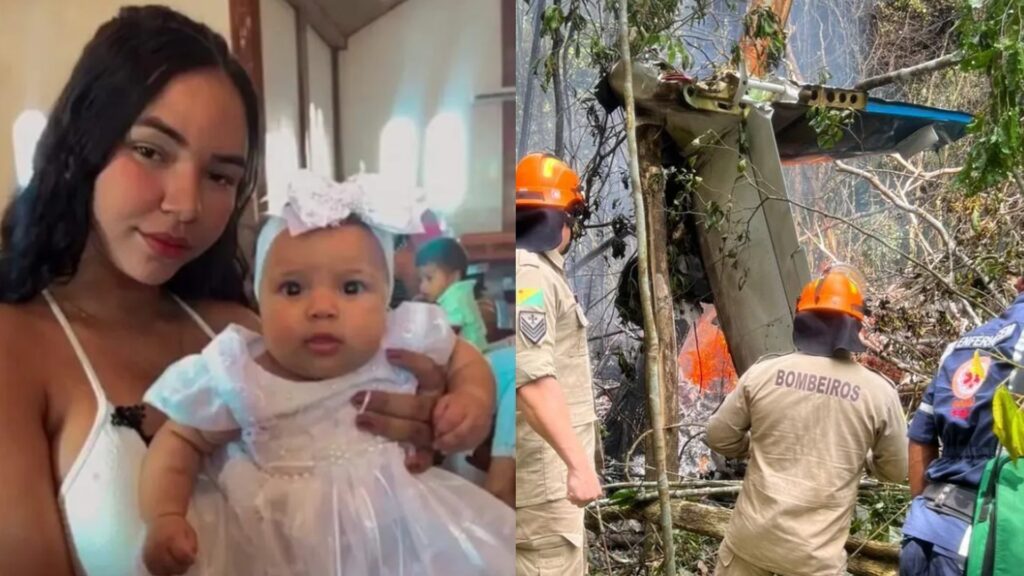 Mãe e filha estavam entre os passageiros do avião que caiu no Acre