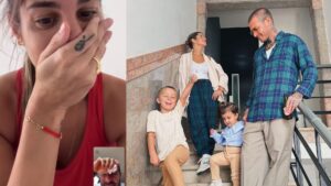 Shantal contou ao marido que estava grávida pela terceira vez por chamada de vídeo