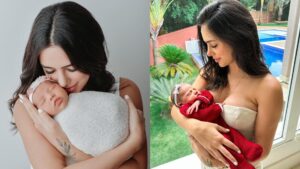 Filha de Neymar ganha festa surpresa de primeiro mês de vida