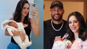 Filha de Neymar e Bruna Biancardi encanta em primeira experiência com a mãe
