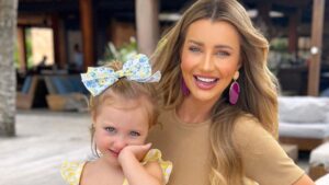 Ana Paula Siebert não ve problemas caso sua filha seja consumista