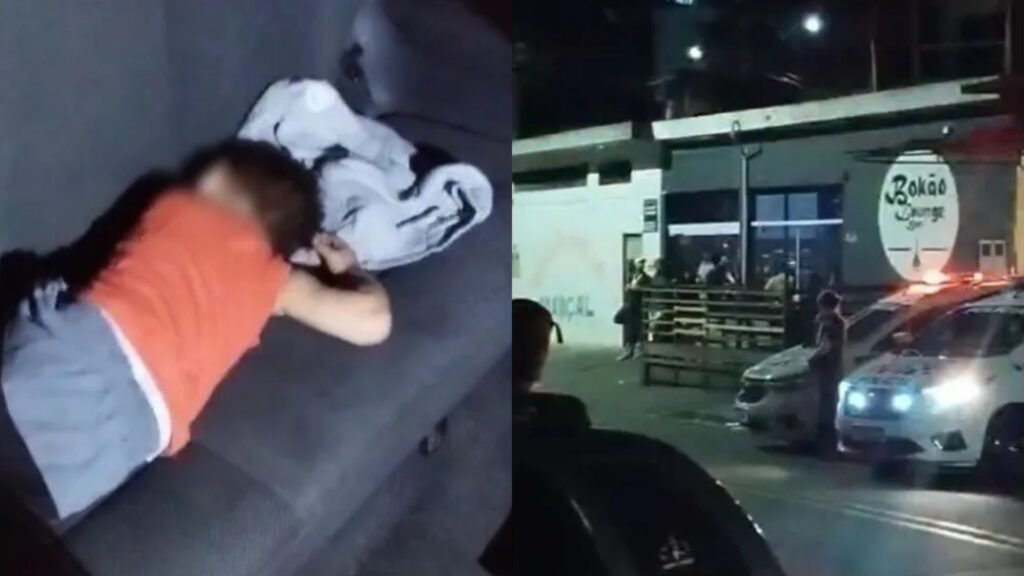 Ele foi encontrado no carro