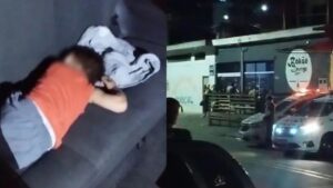 Ele foi encontrado no carro