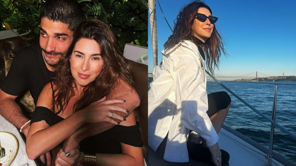 Fernanda Paes Leme exibe barriga de grávida e encanta seguidores: "Deusas"