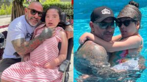 Henrique Fogaça comemora 17 anos de filha com síndrome desconhecida: "Me ensina muito"