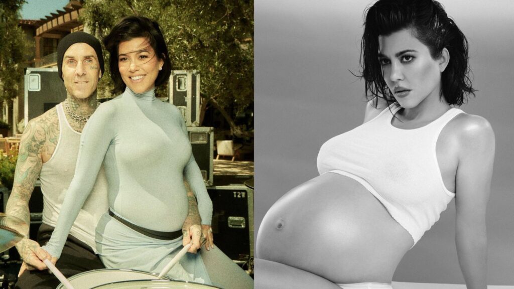Kourtney Kardashian deu à luz seu primeiro filho com Travis Barker