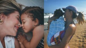 Lore Improta fez uma linda reflexão sobre o mundo que quer para a filha, Liz