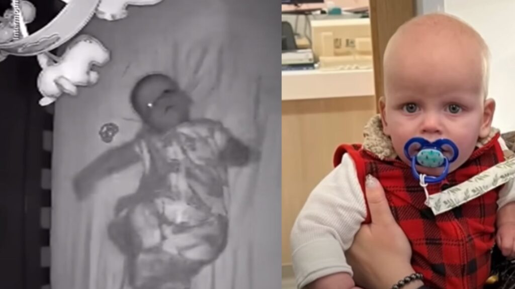 Depois de observar brilho estranho no olho do bebê, a mãe suspeito que havia algo errado