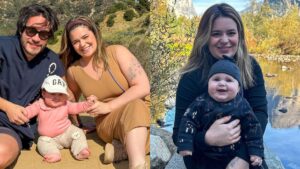 Lua é a primeira filha do casal e recebe muitos ataques na internet