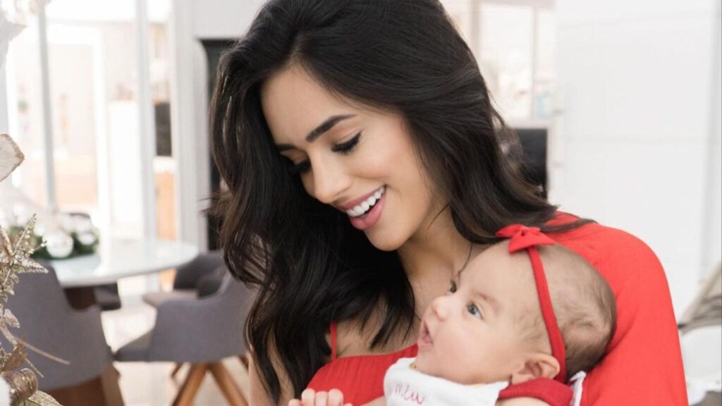 Bruna Biancardi explica motivo de Língua preta da Mavie