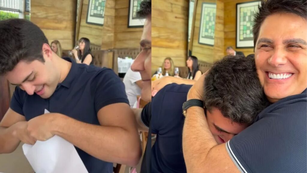 Cesar Filho celebrou os 20 anos do filho