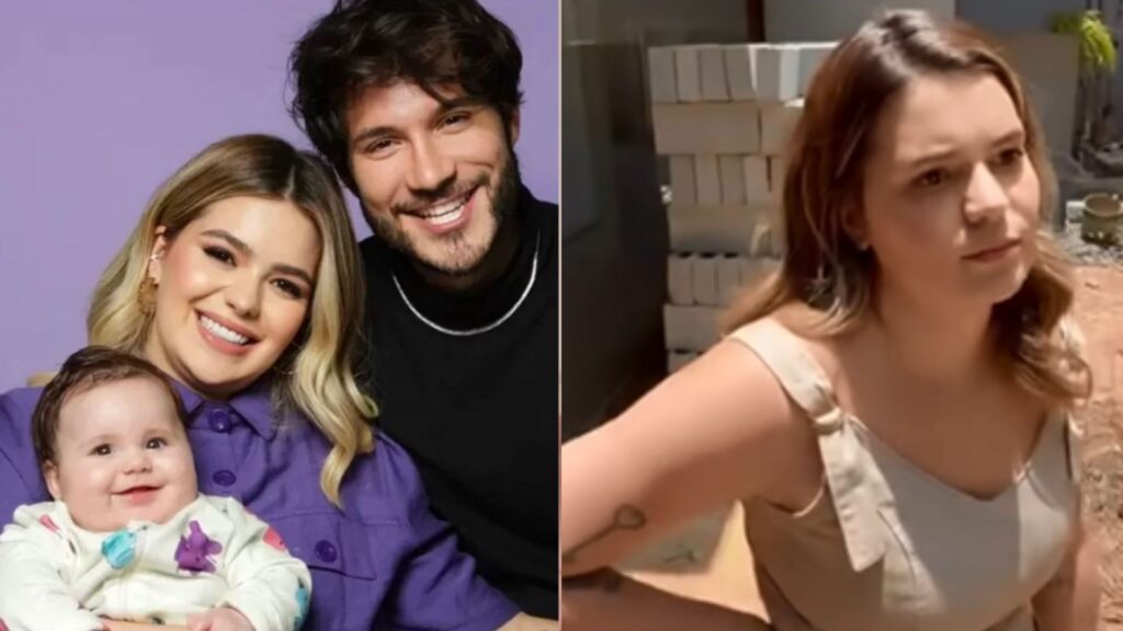 Eliezer e Viih Tube brigam por espaço em obra de mansão