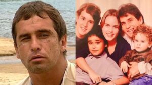 Ator posta fotos nas redes sociais com os netos nos EUA