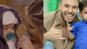 Murilo Huff e o filho, Leo