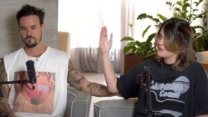 Paulo Vilhena e a esposa, Maria Luiza