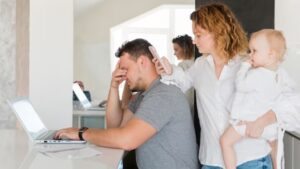 Marido estressa mais do que filhos