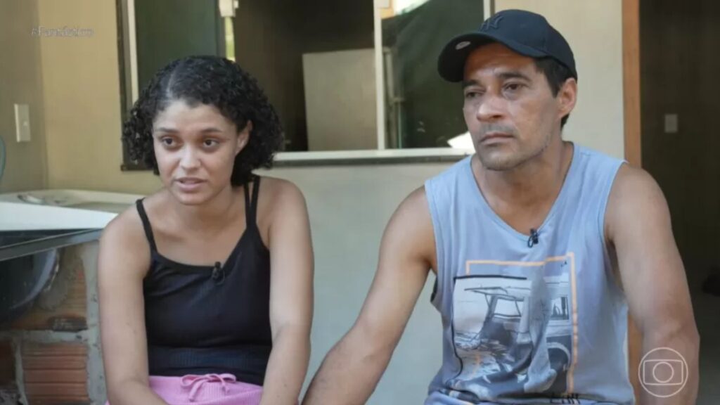 O pai salvou a filha da prisão