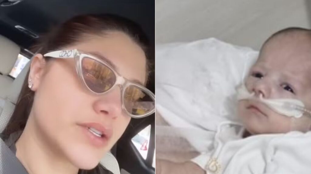 Ingra falou sobre o estado de saúde do filho