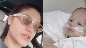 Ingra falou sobre o estado de saúde do filho