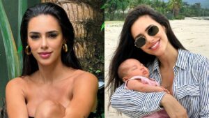 Bruna Biancardi celebra 3 meses de filha com Neymar: "Minha duplinha"