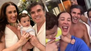 Claudia Raia exibe marco importante no crescimento do filho caçula: "Estamos emocionados"